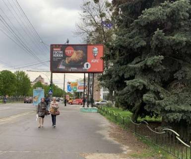 Билборд A в Полтаве, 3x6  вул. Соборності (Жовтнева). - вул. Симона Петлюри (Артема) фото 1