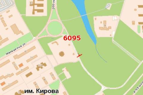 Билборд B в Васильевке Соборна вул. - 30-річчя Перемоги пл., (Ашан) схема
