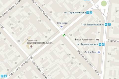 Scrolller, Scroll A in Vasylivka Tiraspol's'ka st., 7 - Novosil's'kogo st., 93 - 425360 scheme