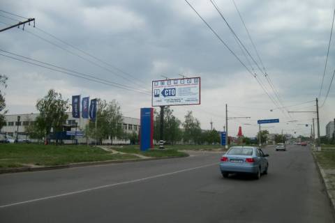Билборд B в Васильевке, 3x6  Героїв Крут вул., 19 фото 1