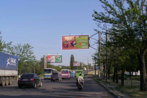 Білборд, Бігборд (Борд)  A у Василівці, 3x6  Богоявленський просп. (Жовтневий просп.) - Старофортечна вул. Фото 1