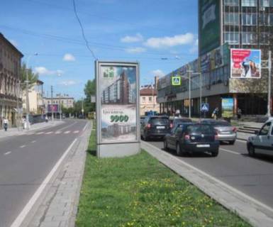 Бэклайт A в Львове, 1.5x3  Вячеслава Чорновола просп., 25 фото 1