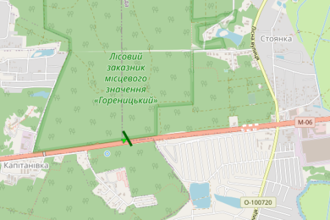 Билборд B в Васильевке, 5x12  Київ - Житомир, 10км+200м (у напрямку Києва) схема