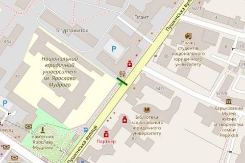 Беклайт B у Харкові, 2.3x3.14  Григорія Сковороди вул., 79 схема