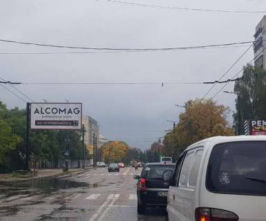 Білборд, Бігборд (Борд)  B у Кропивницький (Кіровоград), 3x6  Винниченка просп. - Шульгіних вул. (Калініна вул.) Фото 1