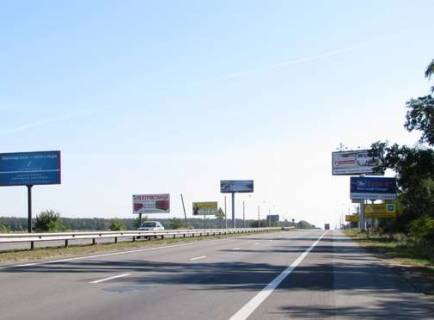 Билборд B на трассах Киевской области, 3x6  Київ - Житомир, 17км+050м від Києва (зліва в  напр. м.Києва) фото 1