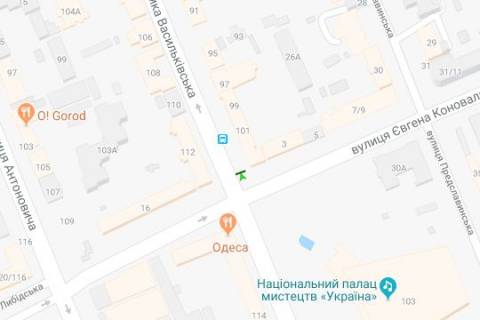 Бэклайт A в Киеве, 1.2x1.8  Велика Васильківська вул. (Червоноармійська)., 101 схема