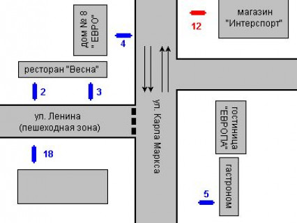 Беклайт B у Кропивницький (Кіровоград), 1.2x1.8  Велика Перспективна вул., 11 схема