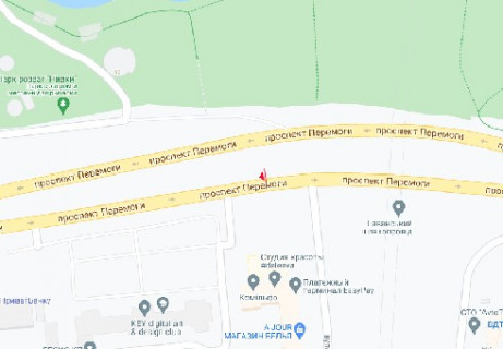 Видеоборд A в Киеве, 4x8  просп. Берестейський (Перемоги)., 61/2 (розширення 720х360) - 662433 схема
