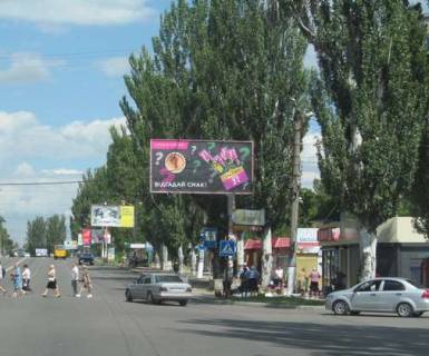 Билборд A в Кропивницкий (Кировоград), 3x6  Полтавська вул. - Кропивницького вул. фото 1