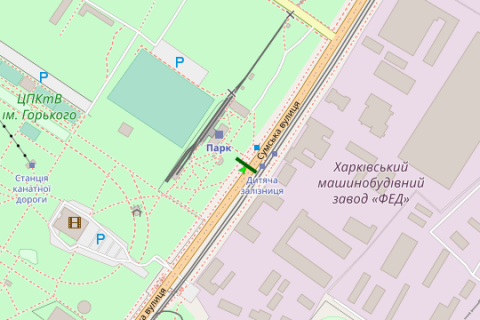 Нестандарт B в Харькове, 1.2x1.8  Сумська вул., 81 (зупинка "Дитяча залізниця") №2 схема