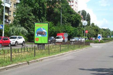 Ситилайт A в Васильевке, 1.2x1.8  Богдана Гаврилишина вул. (Ванди Василевської вул.), 10 (в направл. Рибалка вул.) фото 1