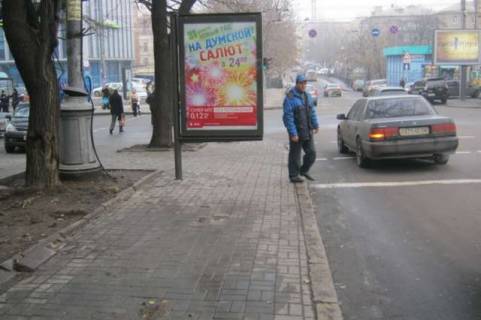 Бэклайт A в Одессе, 1.2x1.8  Строкатої Ніни вул. (Буніна)., 12 - Польська вул. - Польський узвіз фото 1