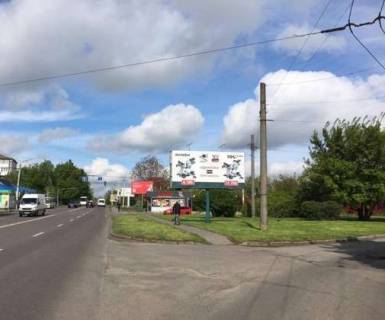 Билборд A в Луцке, 3x6  Володимирська вул., кінцева тролейбусів фото 1