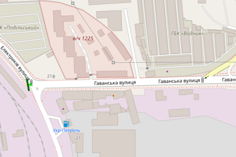 Призматрон, Призма A у Києві, 3x6  Електриків вул., 21 напроти - 661040 схема