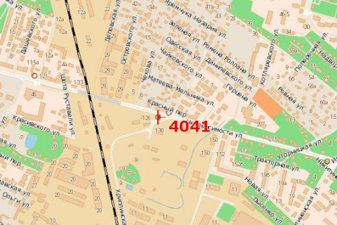 Билборд B в Васильевке, 3x6  Незалежності вул., (салон "Рено") схема