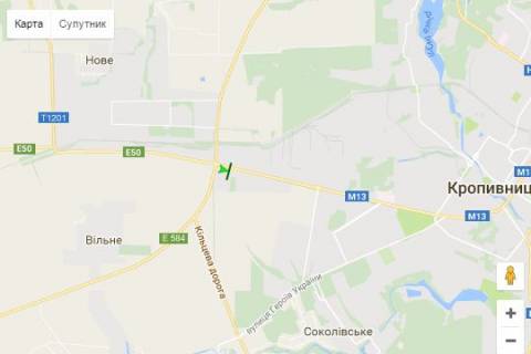 Білборд, Бігборд (Борд)  A у Василівці, 3x6  Мурманська вул., (Облавтодор) схема