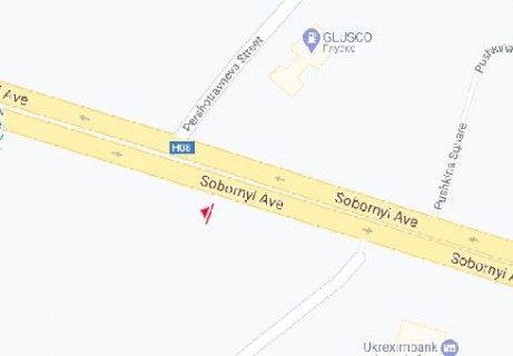 Призма A в Запорожье, 3x6  Соборний просп., 111а (рух до вокзалу) - 654811 схема