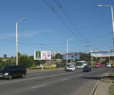Билборд B в Одессе, 3x6  Михайла Грушевського вул. - Розумовська вул. - Балківська вул. фото 1