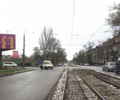 Билборд B в Запорожье, 3x6  Незалежної України вул. - В'ячеслава Зайцева (Лермонтова)  вул. фото 1