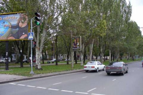 Бэклайт A в Николаеве, 1.2x1.8  Центральний просп. (Леніна просп.) - Мала Морська вул., (№2) фото 1