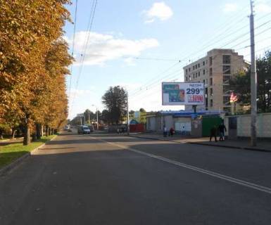 Билборд A в Ровно, 3x6  Грушевського Академіка вул., 5 - вул. Гайдамацька (Марфи Струтинської) фото 1