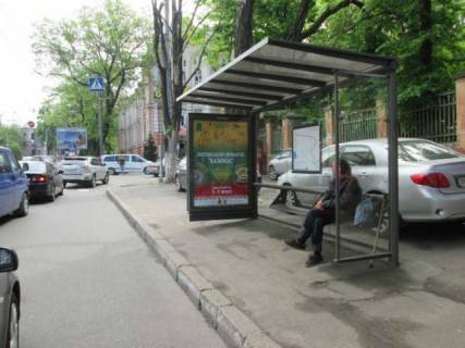 Ситилайт A в Одессе Успенська вул., 3 - Леонтовича вул. (Бєлінського) (остановка) фото 1