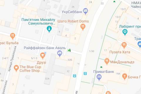 Скроллер A в Киеве, 1.2x1.8  Прорізна вул., 2 - 272977 схема