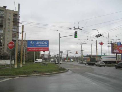 Билборд B в Васильевке, 3x6  Героїв Крут вул. - Михайла Лушпи просп. фото 1