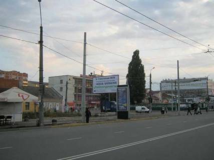 Билборд B в Васильевке, 3x6  1-а Набережна р. Стрілки вул. - Сурогінський пров. (9-го Травня пров.) фото 1