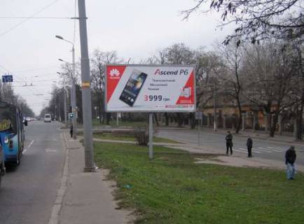 Білборд, Бігборд (Борд)  A у Одесі, 3x6  Івановський переїзд - Овідіопільська дорога - Ріхтера Святослава вул. (Щорса) Фото 1