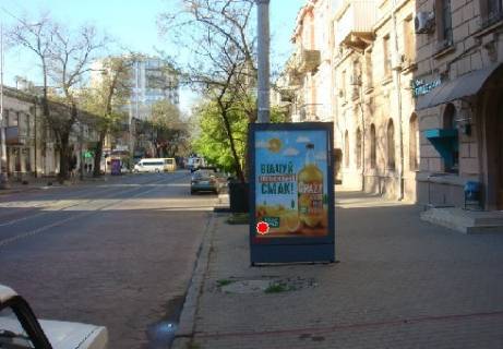 Билборд A в Одессе, 1.2x1.8  Преображенська вул., 67 фото 1
