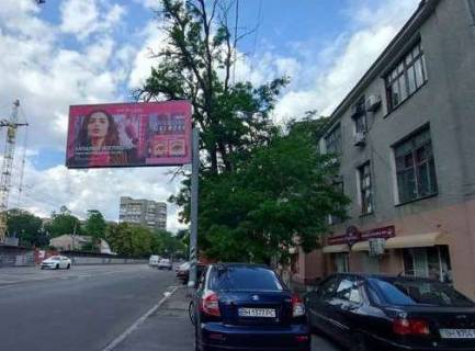 Билборд A в Одессе, 3x6  Прохоровська вул., 47 фото 1