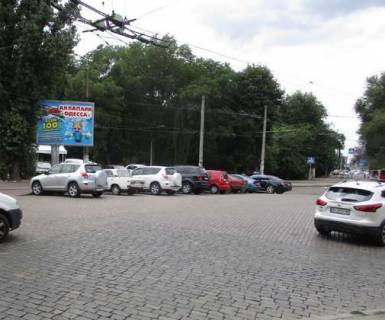 Billboard A in Odessa, 3x4  Italijs'kij bul'v. - Gimnazicna st. Photo 1