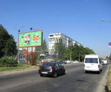 Билборд B в Запорожье, 3x6  Сорочинська (Новгородська) вул., 7 фото 1