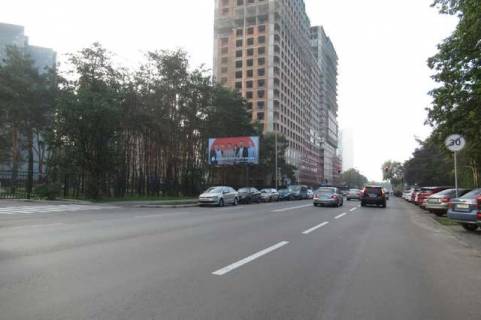 Билборд B в Васильевке, 3x6  Генерала Жмаченка вул., 28 ЖК Автограф (у напрямку Визволителів просп.) фото 1