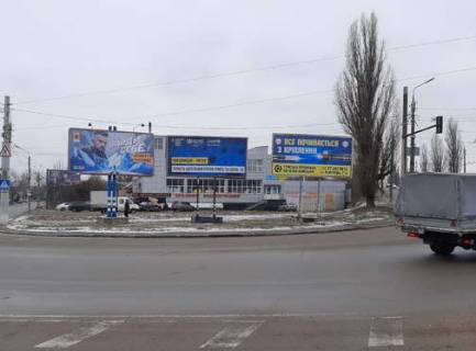 Билборд A в Сумах, 3x6  Перемоги просп. (Курський просп.) - Юрія Вєтрова вул. (Воровського вул.) фото 1