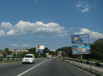 Билборд B в Гостомеле, 5x12  Київ - Ковель, 10км+000м від Києва  (Гостомель) (у напрямку  Києва) фото 1
