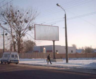 Билборд A в Луцке, 3x6  Львівська вул., 79 - Трутовського вул. (в центр) фото 1