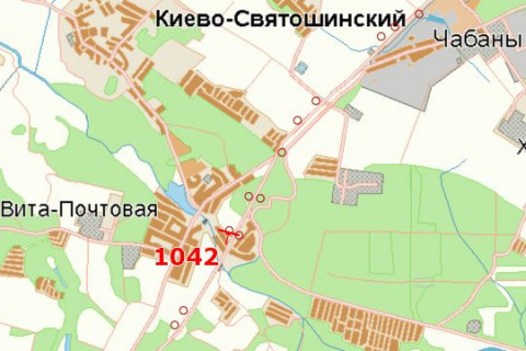 Білборд, Бігборд (Борд)  B у Василівці, 3x6  Київ - Одеса, 09 км+550м від Києва (зліва в  напр. Києва) схема