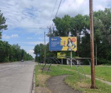 Билборд A в Чернигове, 3x6  Київське шосе, завод Силікат, кільце фото 1