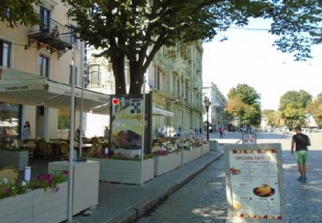 Бэклайт B в Одессе, 3x6  Дерибасівска вул., 29-27 - Гаванна вул. фото 1