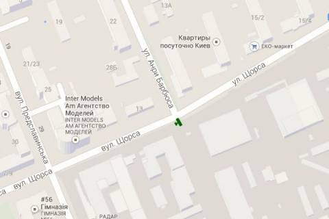 Scrolller, Scroll A in Kyiv, 2.3x3.14  Konoval'ca Evgena st. (Sorsa st.) - Vasila Tutunnika st. (Anri Barbusa st.) (No1-skrol) - 436492 scheme