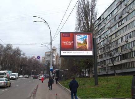 Видеоборд A в Киеве, 2.3x3.14  Повітряних Сил просп., 8 (ТТ 6.8 484х352) - 390317 фото 1