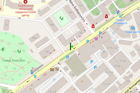 Скролер, Скрол A у Львові, 2.3x3.14  Героїв УПА вул., 78 - 660850 схема