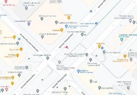 Видеоборд + в Киеве, 1.2x1.8  Нижній Вал вул., 27-29 - 617073 схема