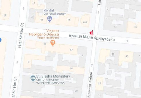 Scrolller, Scroll A in Odessa, 2.3x3.14  Мала Арнаутська вул., 46 - Станкова Олександра вул. (Лейтенанта Шмідта) - 654878 scheme
