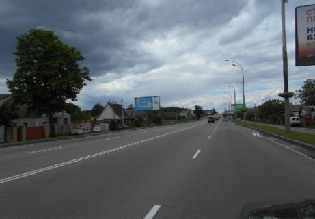 Билборд B в Бровары, Нестандарт  Київська вул., 72, через 270м після перехрестя з Відродження вул. (кол. Пушкіна). та Красницького повіту вул. (кол. Сєрова) фото 1
