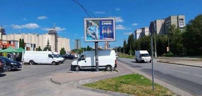 Бэклайт B в Львове, 2.3x3.14  Княгині Ольги вул., 116 фото 1