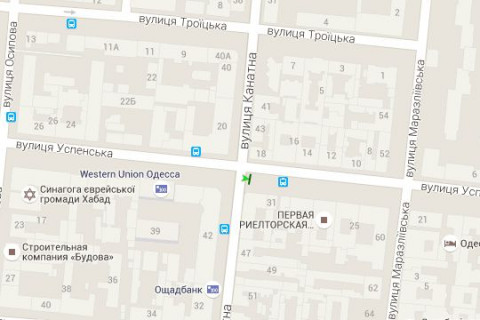 Скроллер A в Одессе, 2.3x3.14  Успенська вул. - Канатна вул., 45 - 55999 схема
